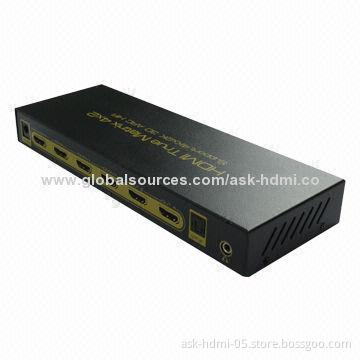 HDMI Matrix, 4x2 Real HDMI 1.4V, Supports 4 x 2K Resolution